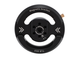 Magnetic Phone Tripod Mount Adapter 1/4in Thread Circle Shape Phone Tripod Mount Adapter LAXISCREED
