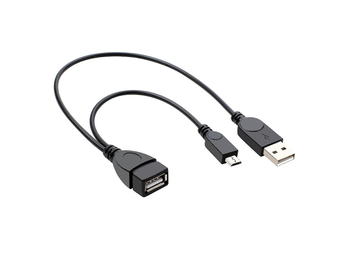 Lurelia Cabo Adaptador Micro Usb, Transferência De Dados, 2 Em 1, Ratos