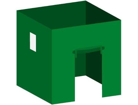 Pack 4 Toldos Laterais para Tendas PRESENTES MIGUEL  2L1V1P (3x3 m - Verde)