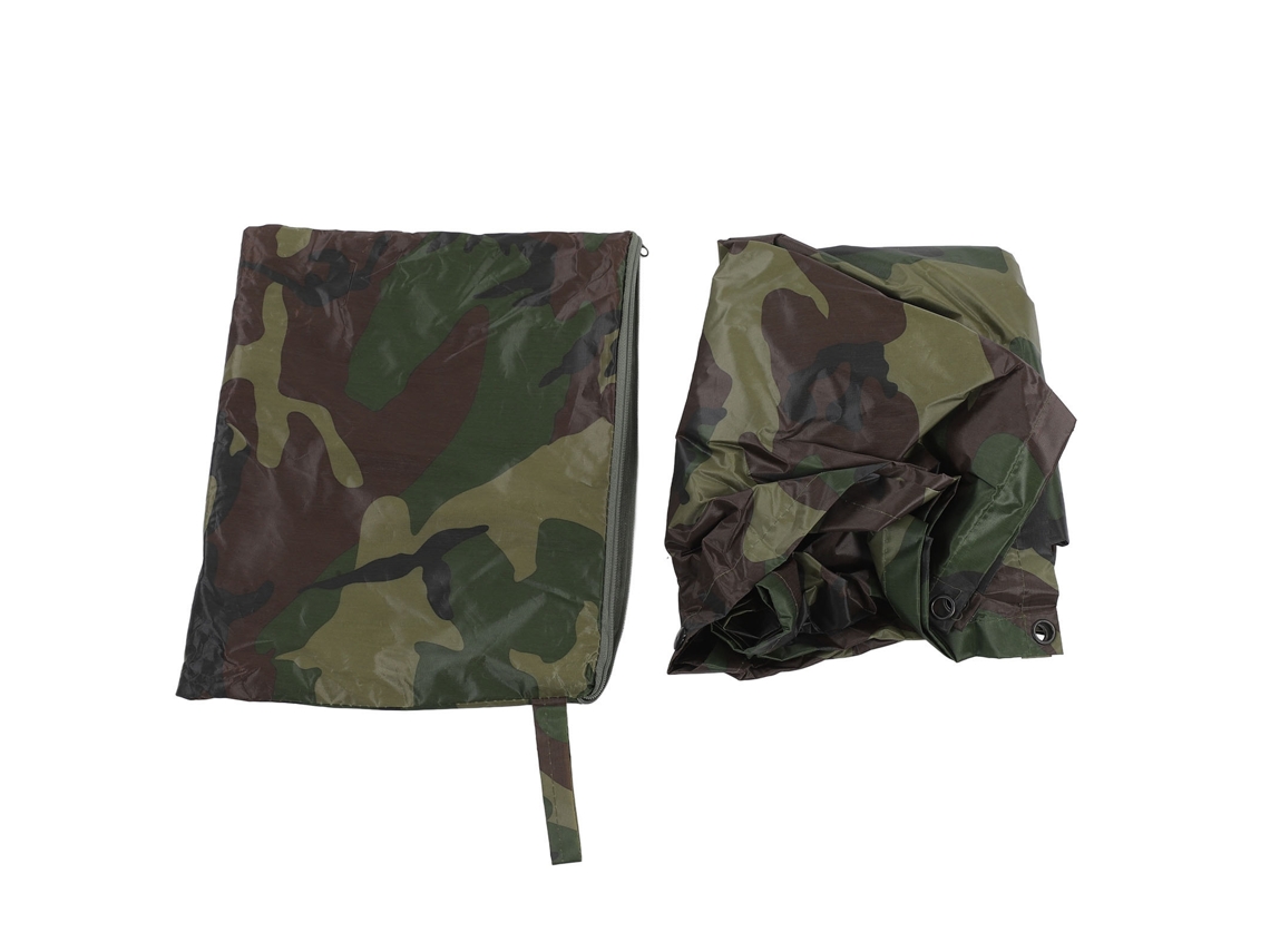 Poncho de Chuva Militar Impermeável Capuz