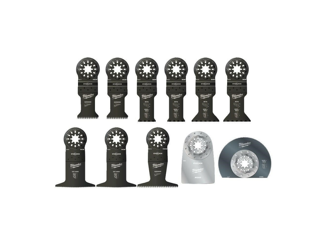 Mt Saw Blade Set 11pcs. Milwaukee