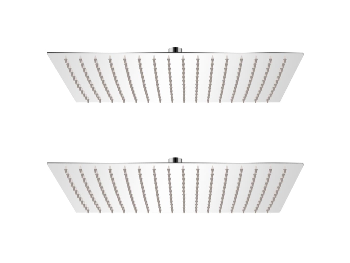 Shower Head, Shower Heads Vidaxl Prateado Aço Inoxidável (30 X 40 Cm)