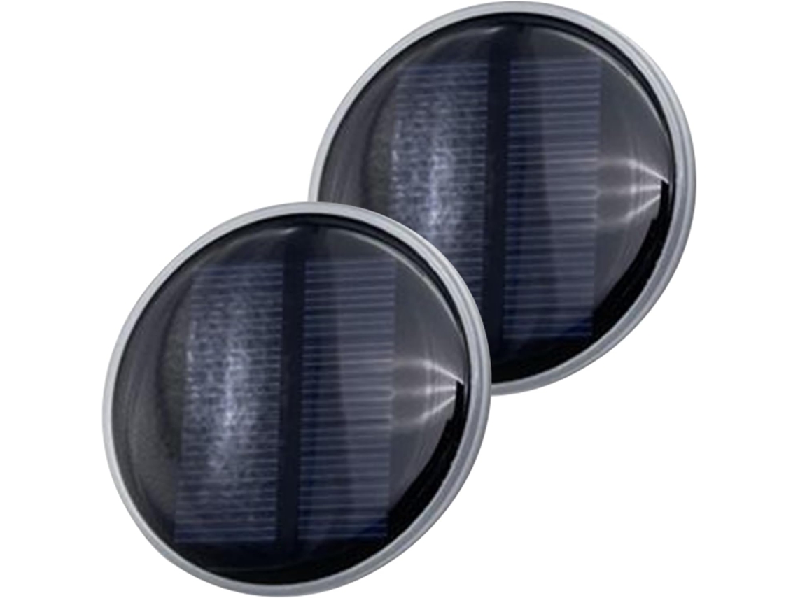 Luzes Led Para Porta-garrafas De Carro | 1 Par De Luzes Solares Com Carregamento Usb Para Decoração Interior -