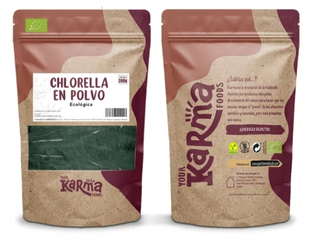 Chlorella Em Pó 200 Gr YOUR KARMA FOODS
