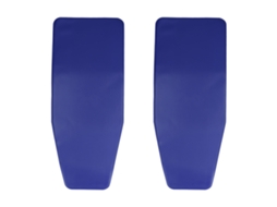Kit 2pcs Ferramenta Drenagem Óleo Flexível Funil Placa 37x17cm Para Máquinas Azul