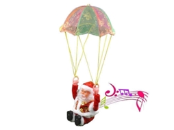 2026 decoração de Natal com Papai Noel de Paraquedas Brinquedo Presente de Natal e Ano Novo para Crianças