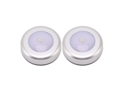 Luz noturna com sensor de movimento, LED pequena, proteção para olhos, 2 unidades, luz branca | S/MARCA