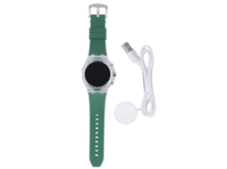 Relógio Inteligente Ip68 com Tela Hd 1.43 Polegadas Sensor Spo2 Bluetooth para Android