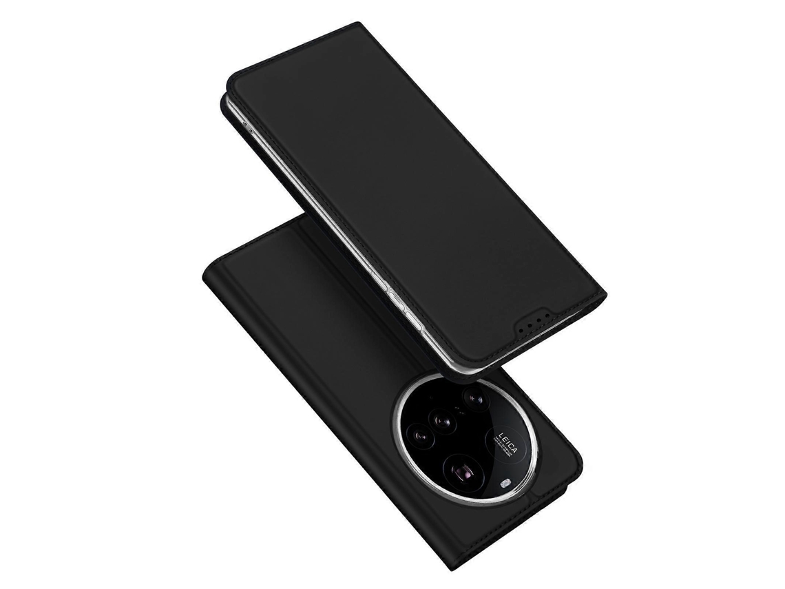 Capa De Celular De Couro Com Flip Dux Ducis Skin Pro Series