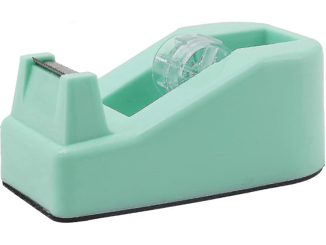 Dispensador de Fita Adesiva de Mesa Resistente, Acessório de Escritório com Base Antiderrapante e Peso. GOKOCO
