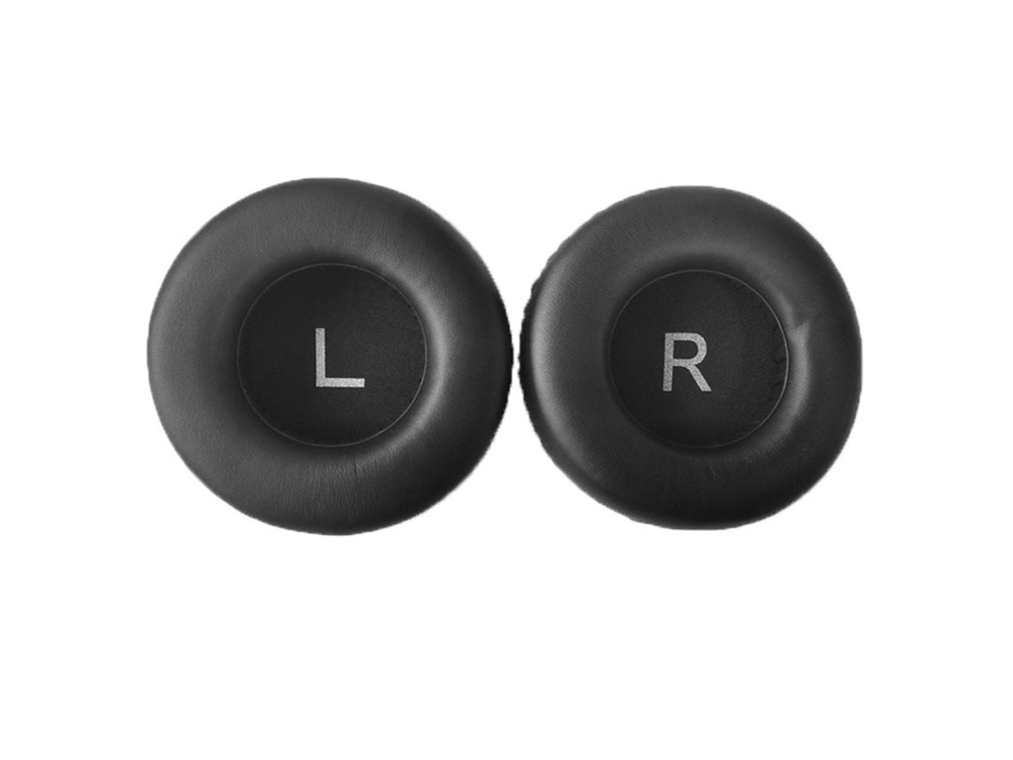 Par De Almofadas De Couro Para Fones De Ouvido Akg Preto Brilvibera