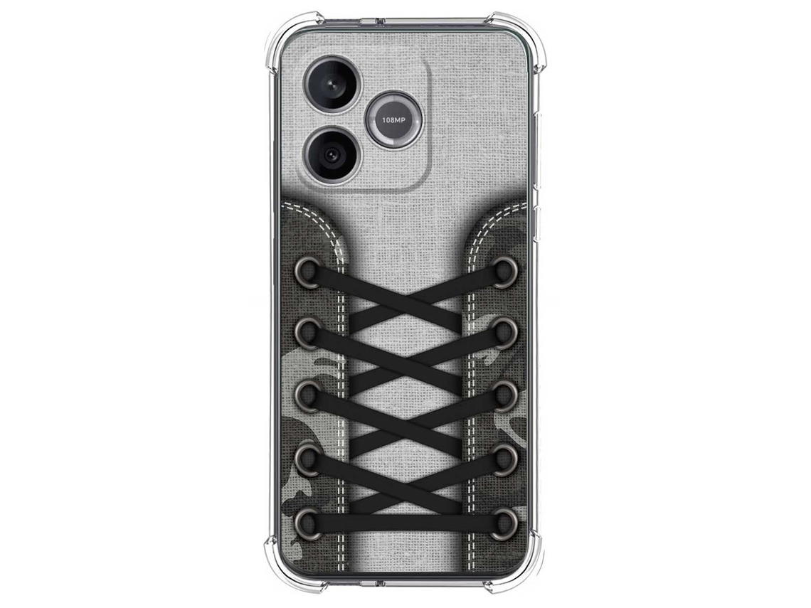 Capa Tumundosmartphone De Silicone Resistente A Impactos Para Honor 600 Lite 5g Design Inspirado Em Tênis 16 Estampas