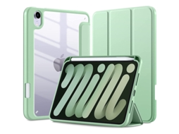 Capa Acrílica Com Slot Para Caneta Para O Novo Ipad 11ª Geração 11 Polegadas (2025) Verde Matcha Sfushos (a16)