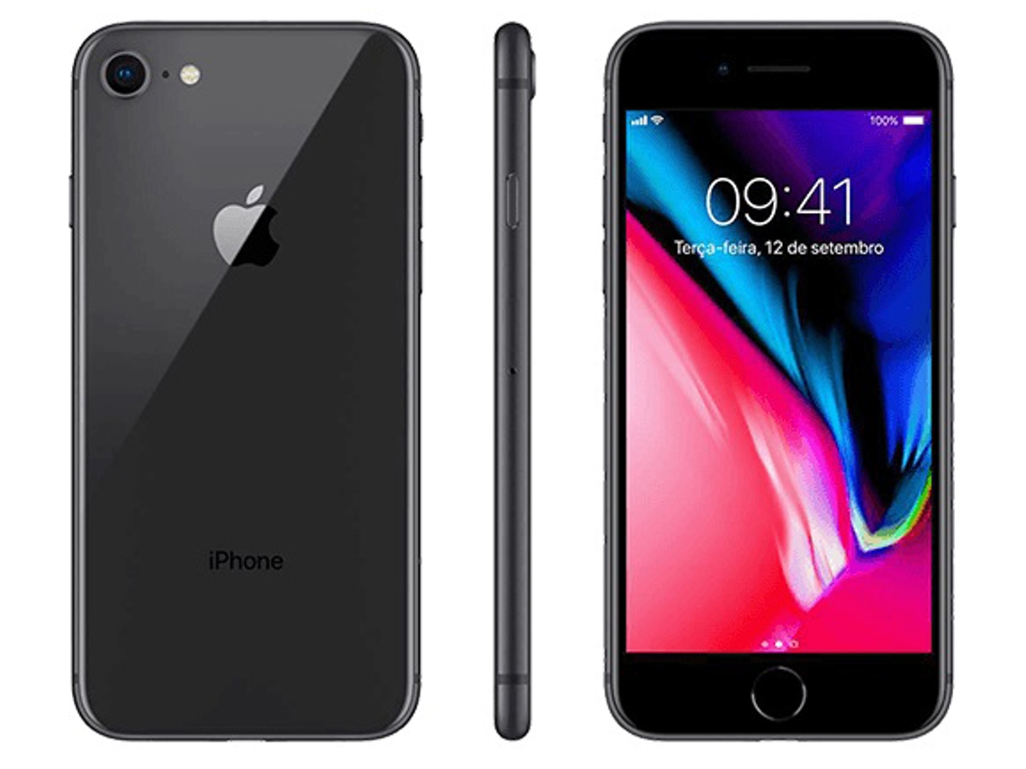 iPhone 8 APPLE (Recondicionado Marcas Mínimas - 64 GB - Cinzento Sideral)