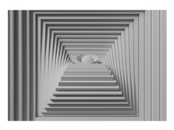 Papel de Parede ARTGEIST Quadrangle Depth (100x70)