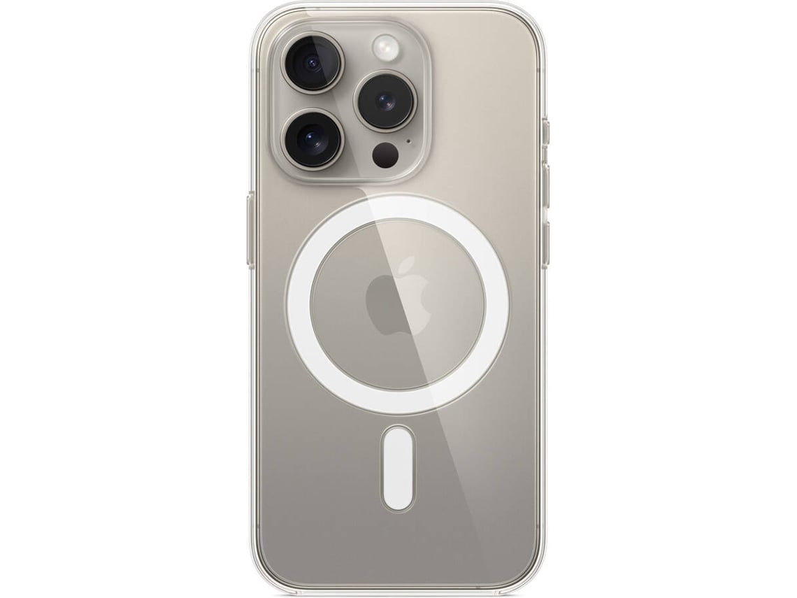 Capa APPLE iPhone 15 Pro Clear Case com MagSafe Transparente (Outlet Caixa Aberta )