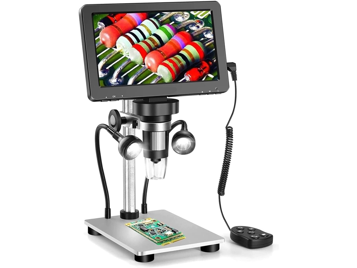 Microscópio Digital 1200x, Dcorn 12mp 1080p Foto/vídeo para Adultos, Peças SFUSHOS