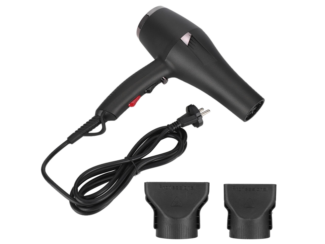 Secador De Cabelo Elétrico 3 Modos Ajustáveis 2000w Com Função Anion Para Casa E Salão De Beleza (plugue Eu 220v)