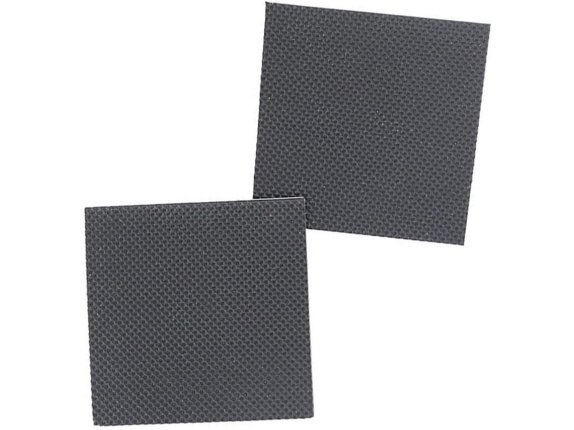 Sherchpry 5-pares De Adesivos Quadrados Antiderrapantes Para Salto Alto, Resistentes Ao Desgaste, Silenciosos, 5x5 Cm