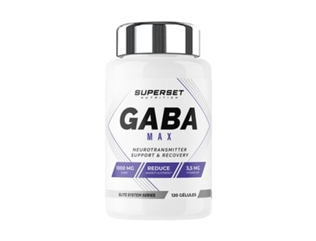 Gaba Max Superset Nutrition (120 Cápsulas)