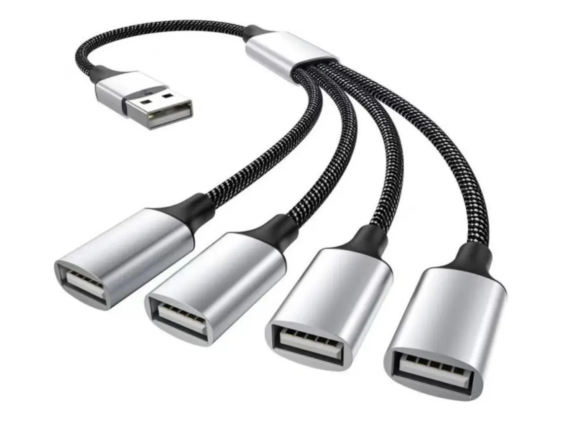 Adaptador Usb Multifuncional, Para Dispositivos Eletrônicos, Com Conex