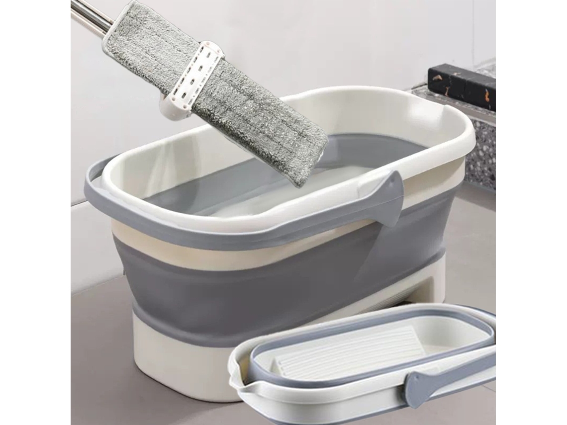 Cubo De Plástico Plegable De 17 L