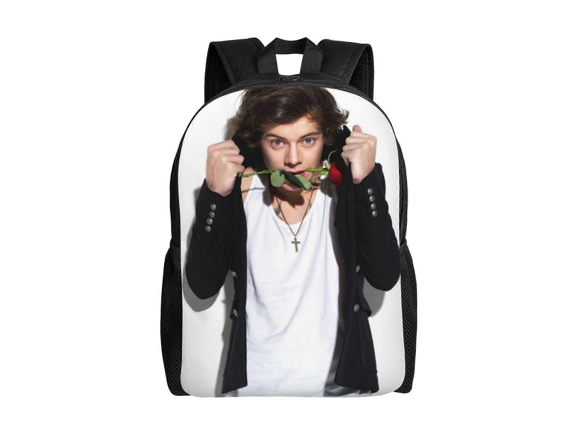 Mochila Harry Styles R23 Para Escola E Trabalho, Leve E À Prova Dágua, Mochila Estilosa Para Estudantes E Adultos K23 Olysi Shop