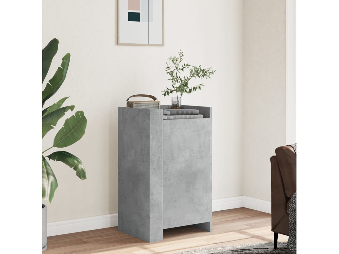 Aparador 45x35x75 cm en Derivados de Madera Gris Cemento