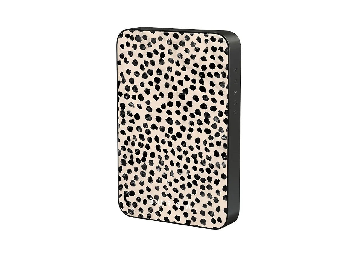 Powerbank MagSafe BURGA Almond Latte (5000 mAh - Preto)
