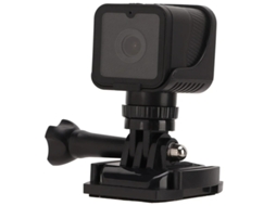 Câmera de ação WiFi, minicâmera esportiva portátil HD 1080P com ponto de acesso WiFi e microfone, bateria Bestvite preta