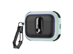 Estojo Magnético Armor Para Fones De Ouvido Sem Fio Airpods Pro 2 Com Trava De Segurança