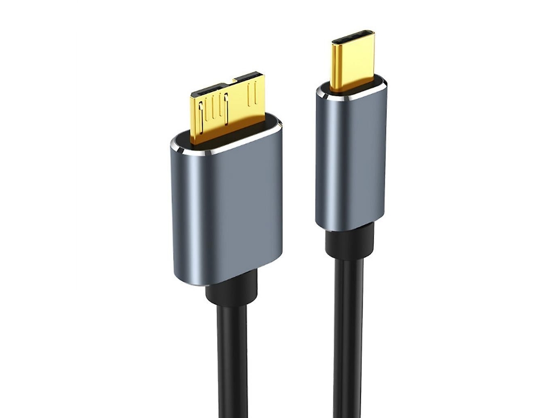Cabo De Dados Usb 3.0 Tipo C Para Micro-b, Super Rápido, 5gbps.
