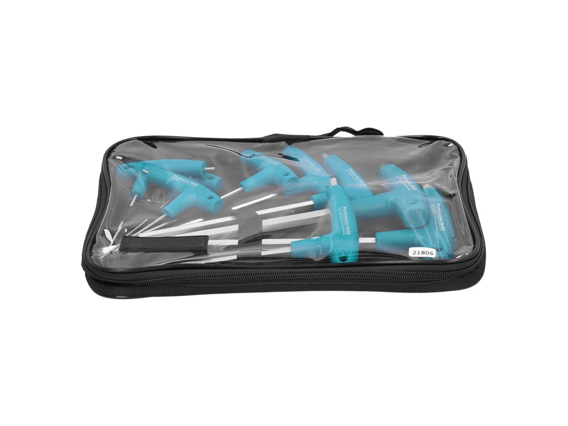 Laxiscreed Chaves Hexagonais Em T, Conjunto De 9 Peças, Ideal Para Ajustes E Aperto De Parafusos