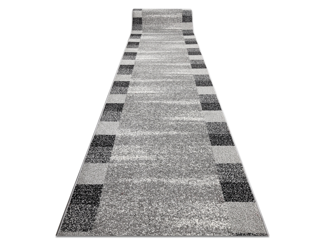 Passadeira Silver Etna Moldura Areia Cinzento 80Cm