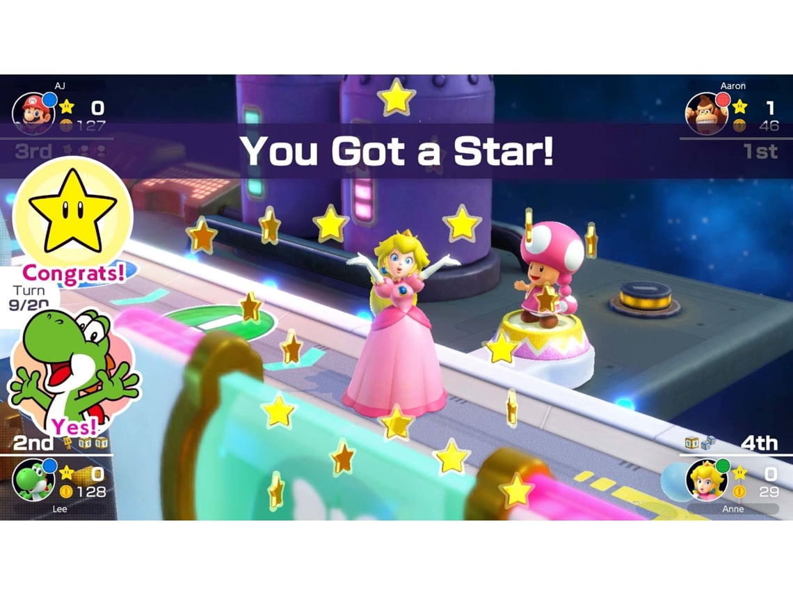 Os divertidos minijogos de Mario Party e um anúncio muito especial