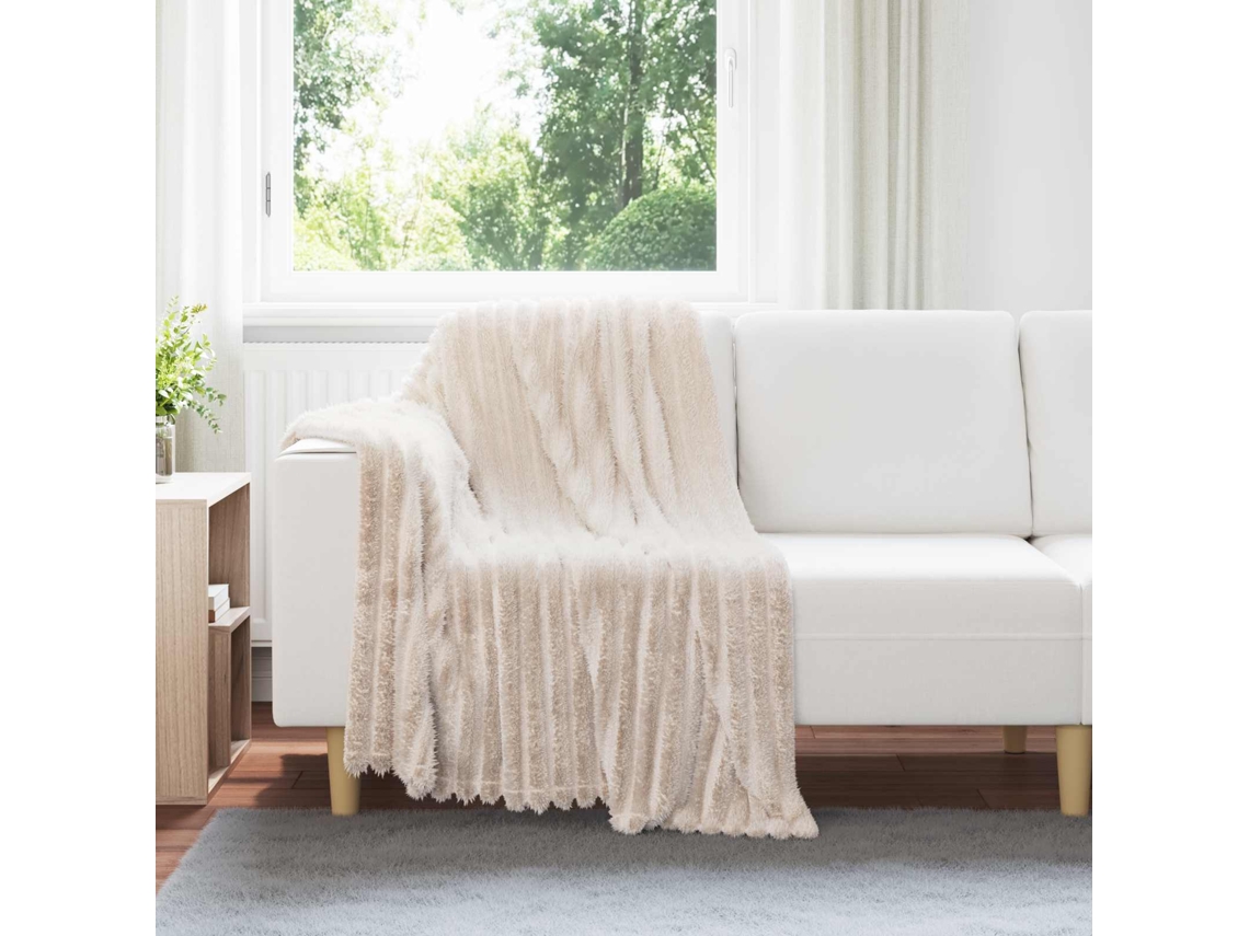 Vidaxl Cobertores De Sofá 6 Unid. Bege 150 X 130 Cm 2.85 Kg Lã