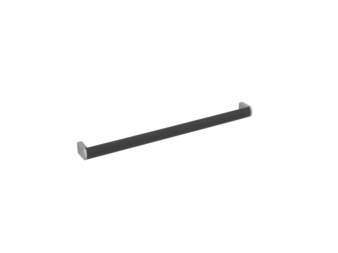 Puxador para Móveis em Aço Inox e Zamac com 320 mm de distância entre centros e acabamento Níquel Acetinado, conjunto de 25 HARDWAREXCHANGE