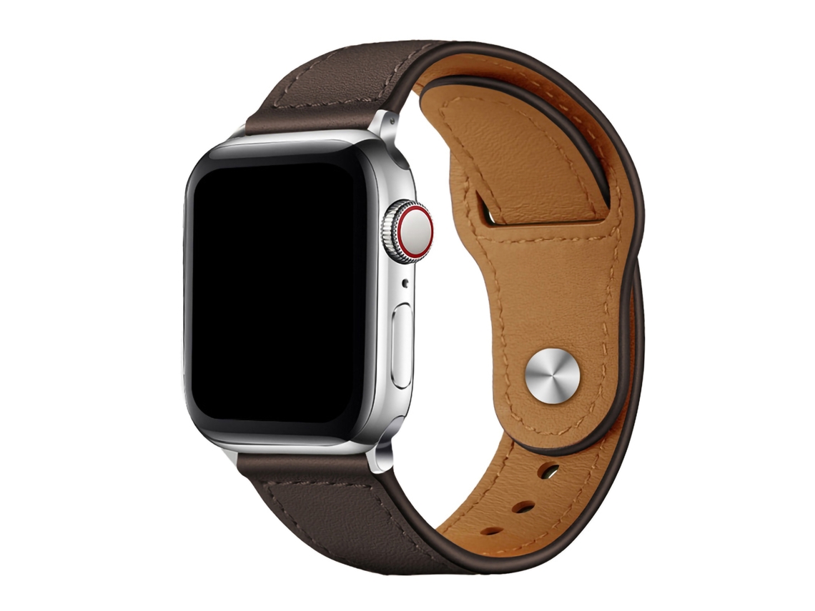 Pulseira De Relógio Couro Pu Macio Estilo Retro