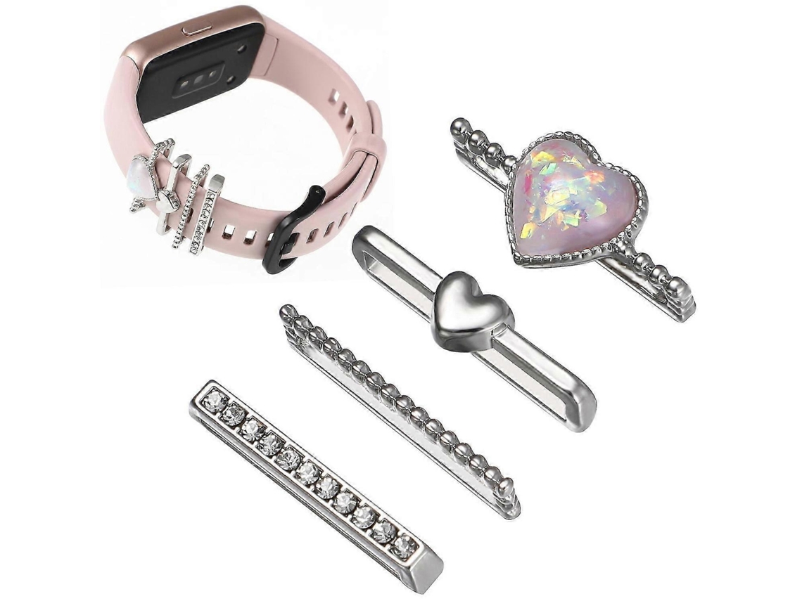 Pulseiras De Relógio Com Anéis E Presilhas Decorativas, Pulseiras De Berloques Da Moda, Pulseiras De Relógio Olysi Shop