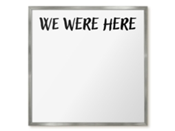 Magnetic Board For Wall We Were Here For The Bedroom Espelharte (50x50 Cm)