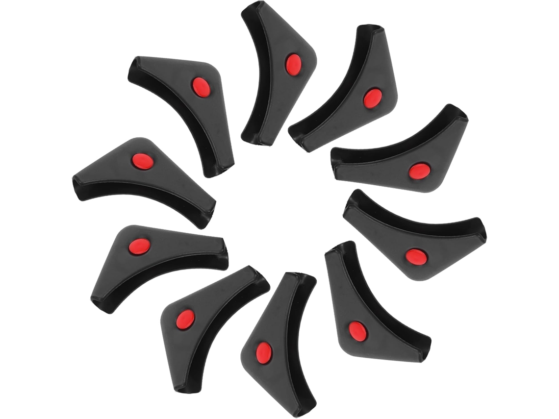 Conjunto De 10 Protetores Triangulares Antiderrapantes Para Pés