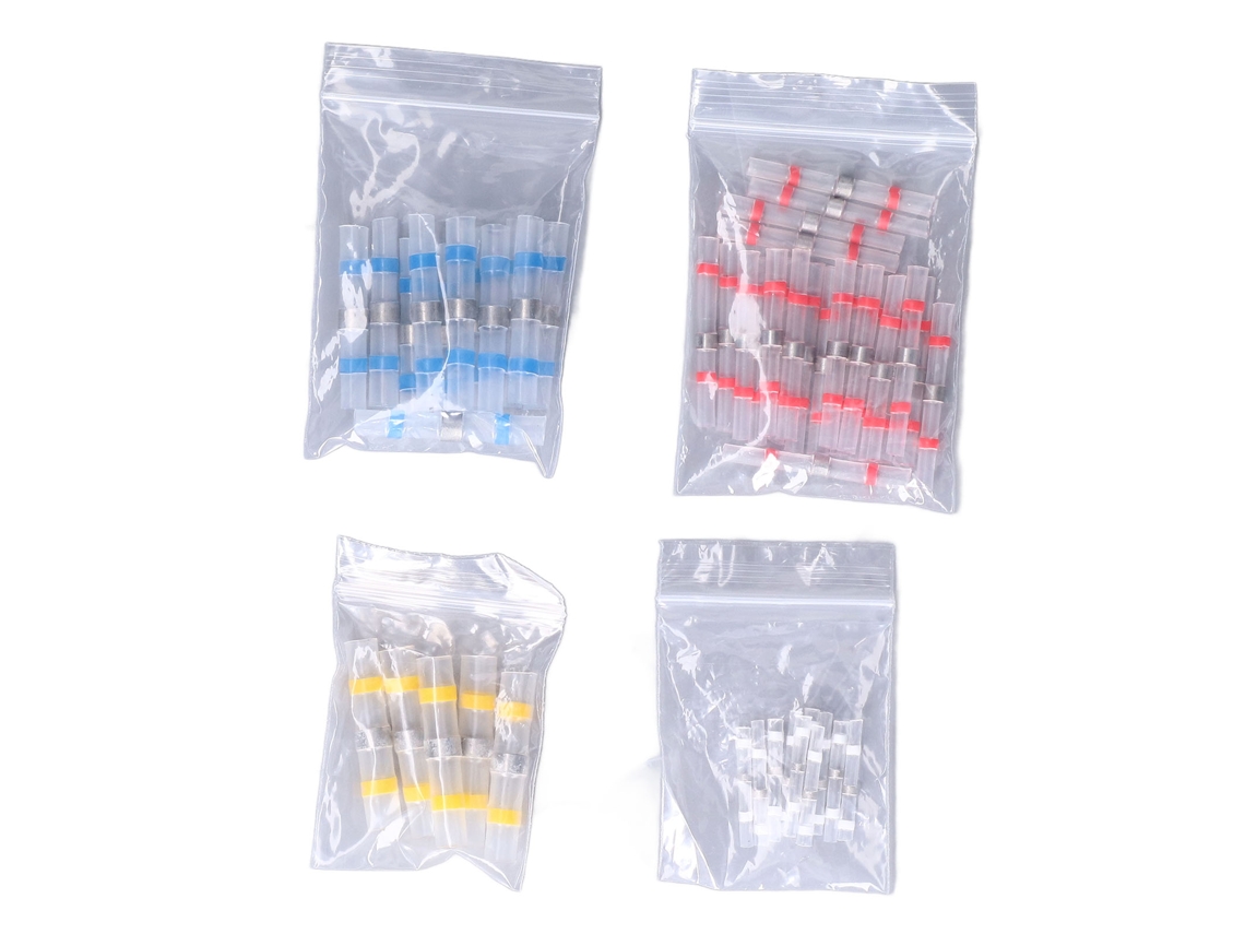 Kit De Terminais De Crimpagem De Fita Isolante Laxiscreed, À Prova D'água E Isolados Para Cablagem Segura