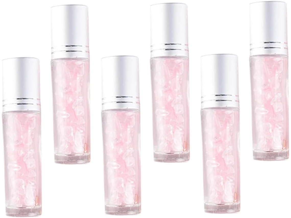 De 6 Frascos Roll-on Para Óleos Essenciais, Pequenos Frascos De Vidro.