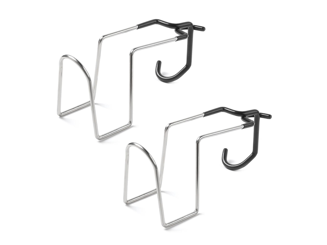 2 Peças/conjunto de Ganchos para Lanterna de Acampamento Ao Ar Livre, Suporte para Lâmpada de Aço Inoxidável BRILVIBERA