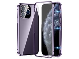 Capa De Vidro Temperado Hd Para Iphone 11 Pro - Fecho Magnético Duplo