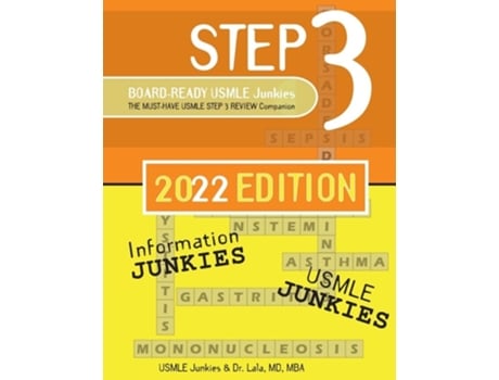 Livro Step 3 Board-Ready USMLE Junkies 2nd Edition: The Must-Have USMLE Step 3 Review Companion de USMLE Junkies ( Inglês )