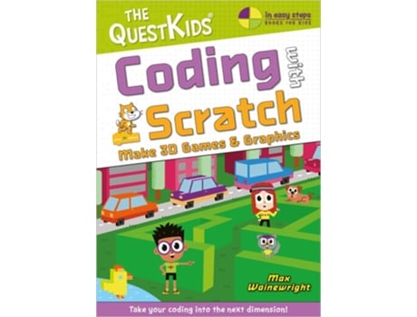 Livro Coding with Scratch - Make 3D Games amp Graphics de Max Wainewright (Inglês)