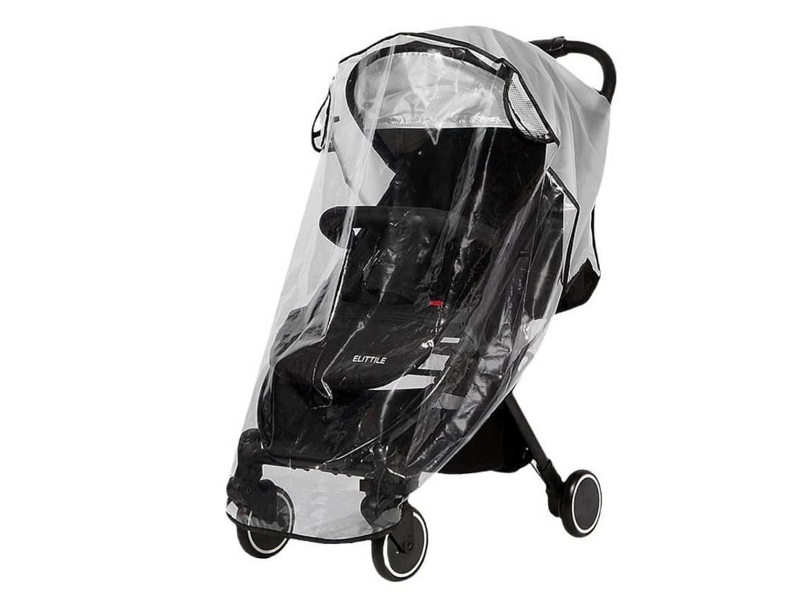 Capa de Chuva Universal para Carrinho de Bebê, Transparente AQUAFORGE