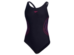 Roupa de Banho Placmement Muscleback Roxo 7-8 Years Meninaspeedo
