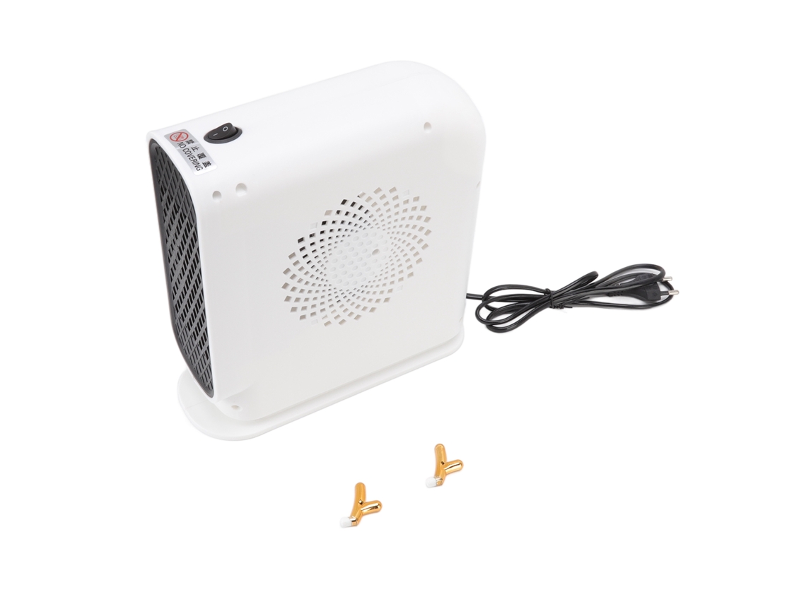 Aquecedor Compacto Para Escritório, Aquecedor Pessoal Portátil Com Termostato Integrado, Aquecimento Instantâneo Abs De 500 W Eficiente Para Sua Mesa